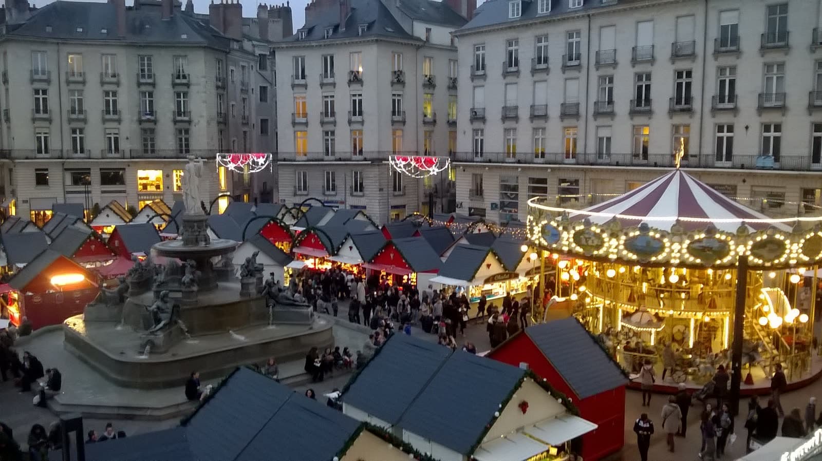 Marché: Le Marché de Noël de Nantes, Nantes