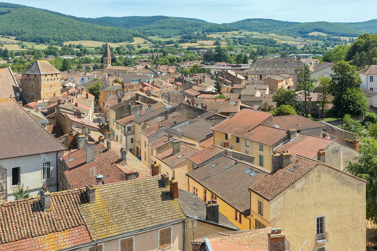 Marché: Le marché du samedi de Cluny, Cluny